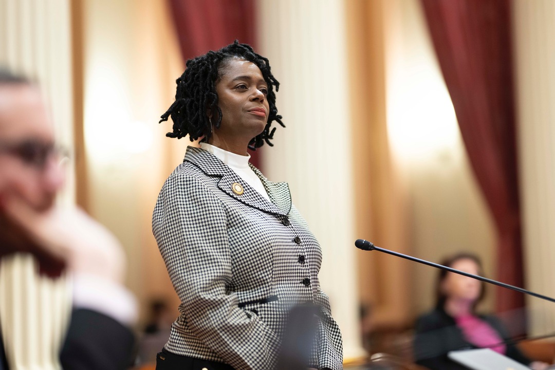 Senator on the Floor