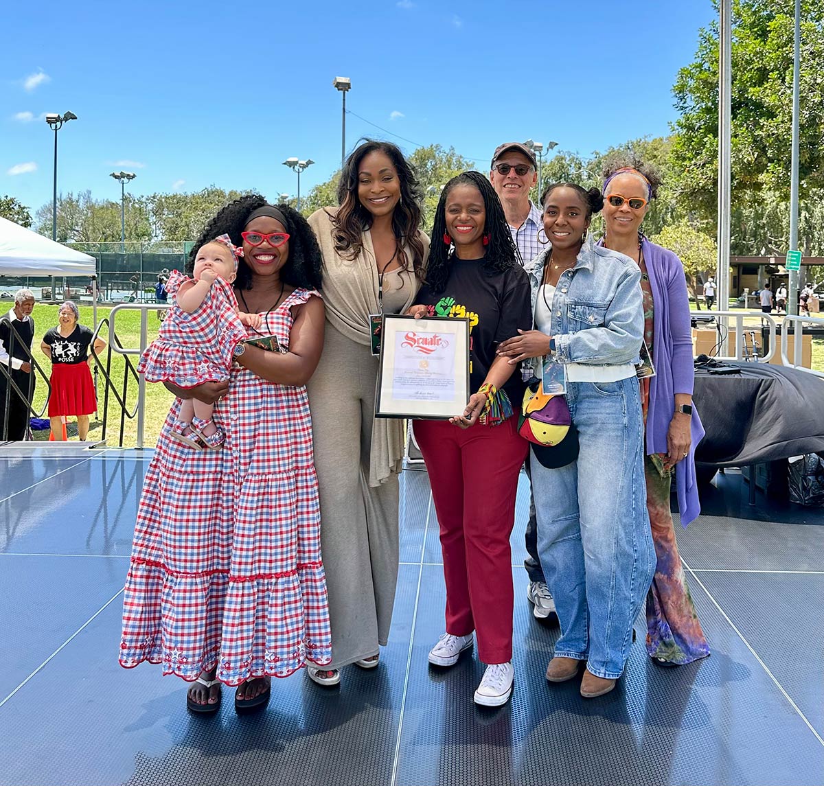 WIth Culver City Juneteenth Committee