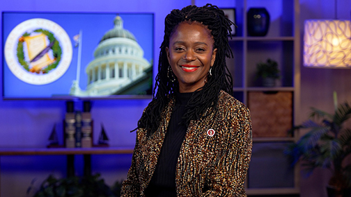 Headshot of Senator Smallwood-Cuevas
